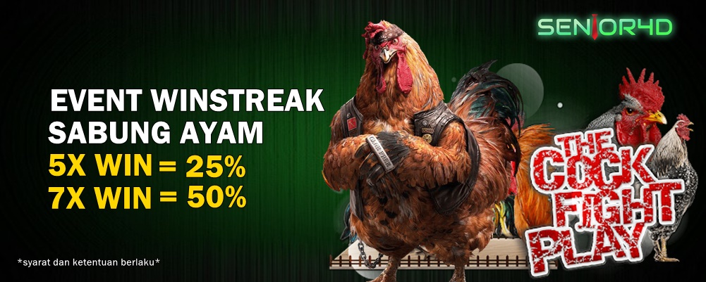 BONUS WINSTREAK SABUNG AYAM